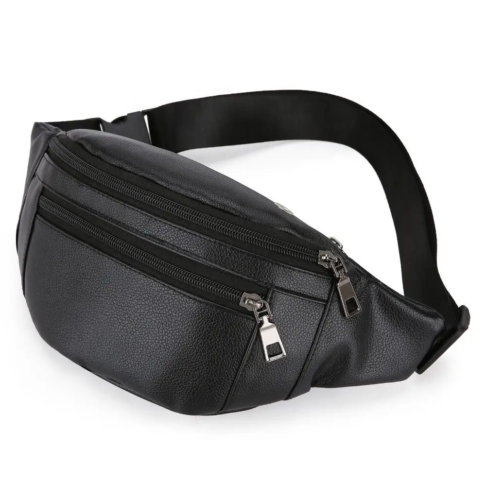 Leather Work Bag Men - Wielofunkcyjna torba na ramię, portfel na