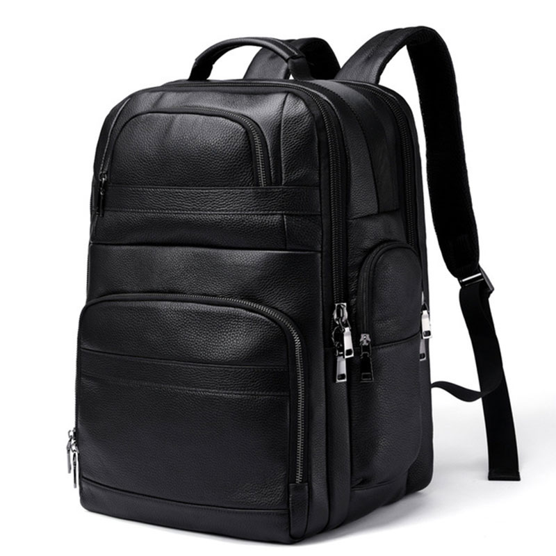 Leather Work Rucksack Mens - Luufan z prawdziwej skóry plecak z