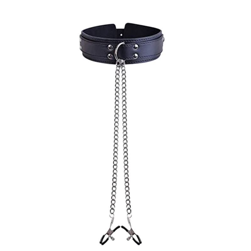 Punkowy skórzany choker na szy – Leatherwork Clamp recenzja i cena