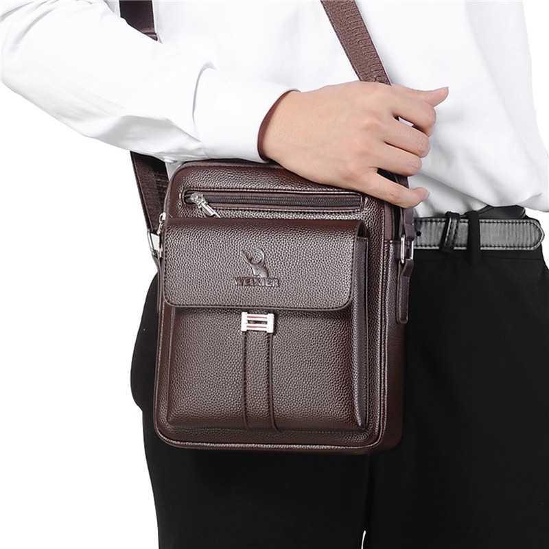 Wysokiej jakości męska torba n – Leather Work Bag Men recenzja i cena