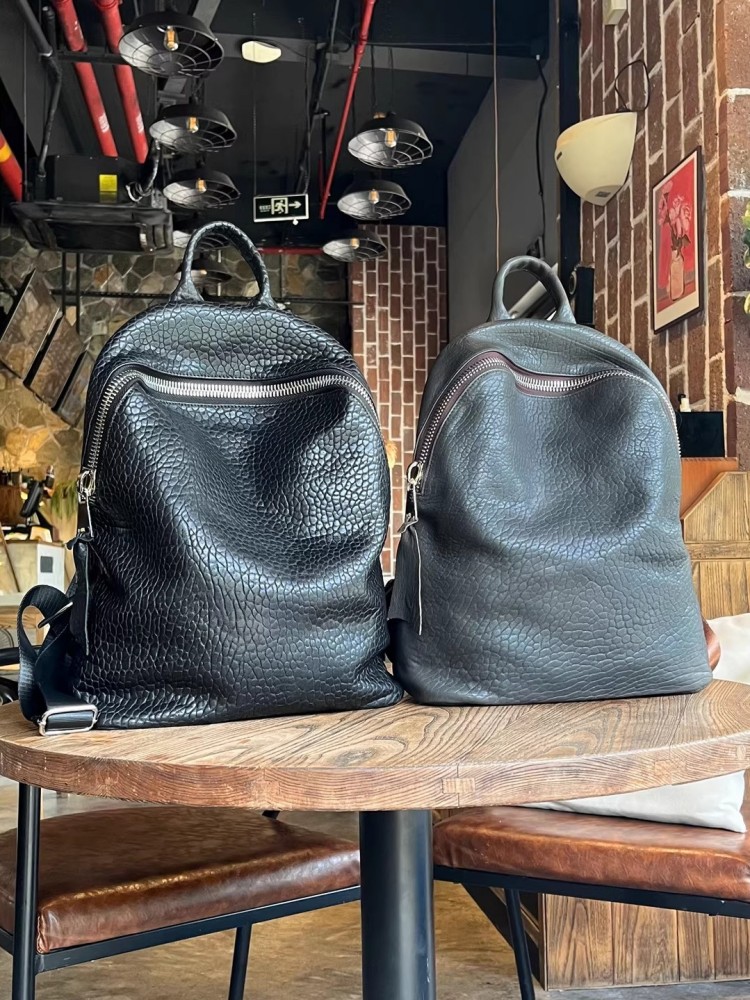 Miękki, naturalny plecak z owc – Leather Work Bag Men recenzja i cena