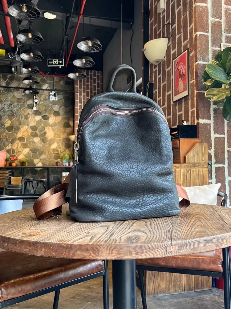 Miękki, naturalny plecak z owc – Leather Work Bag Men recenzja i cena