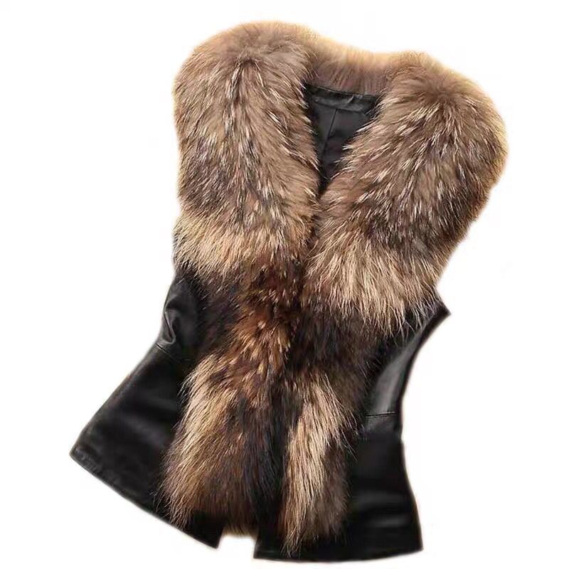 Damskie płaszcze bez rękawów,  – Leather Work Jacket Women'S recenzja i cena