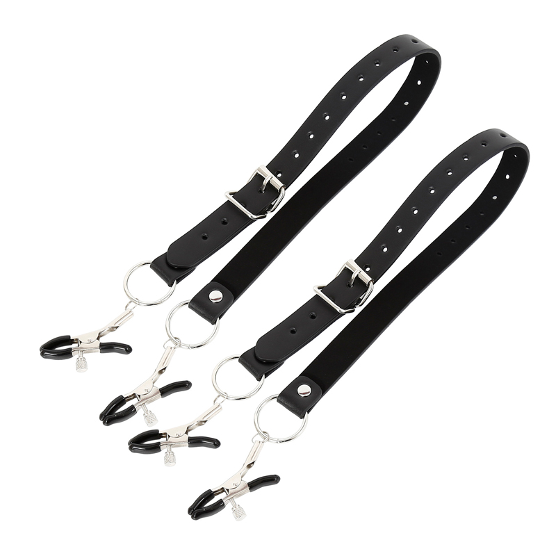 Czarny skórzany pasek, uprząż, – Leatherwork Clamp recenzja i cena
