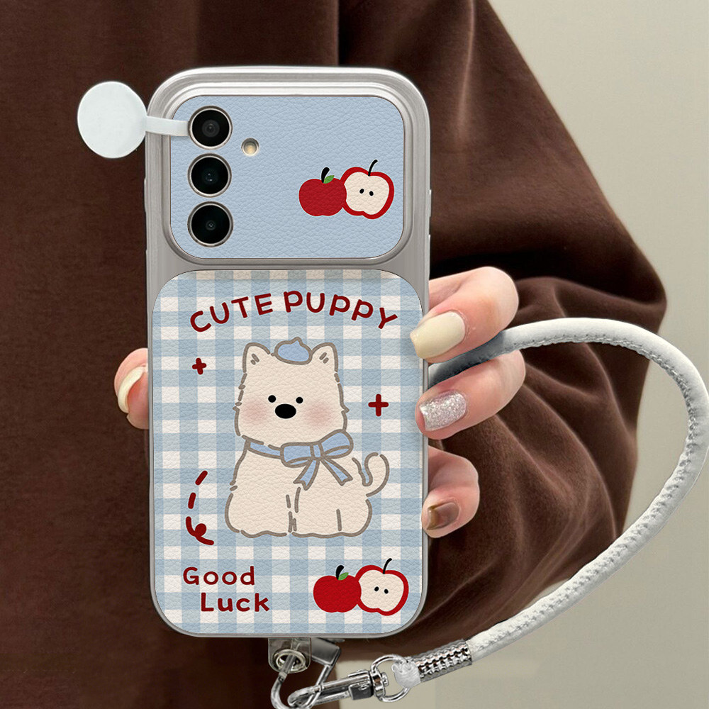 Etui na telefon z niebieskim w – Leatherwork Drawing recenzja i cena