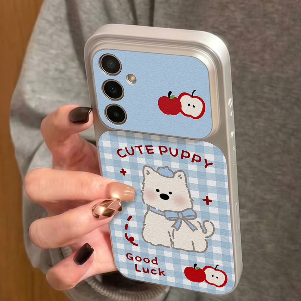 Etui na telefon z niebieskim w – Leatherwork Drawing recenzja i cena