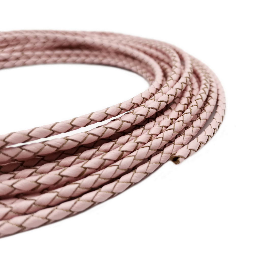 Aaazee 2 jardy 4 mm okrągły ró – Leatherwork Jewelry recenzja i cena