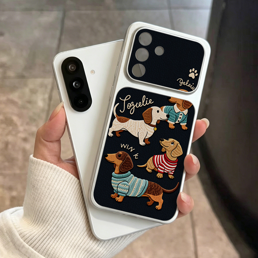 Etui na telefon z motywem kres – Leatherwork Drawing recenzja i cena