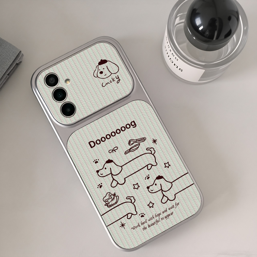 Etui na telefon z motywem kres – Leatherwork Drawing recenzja i cena