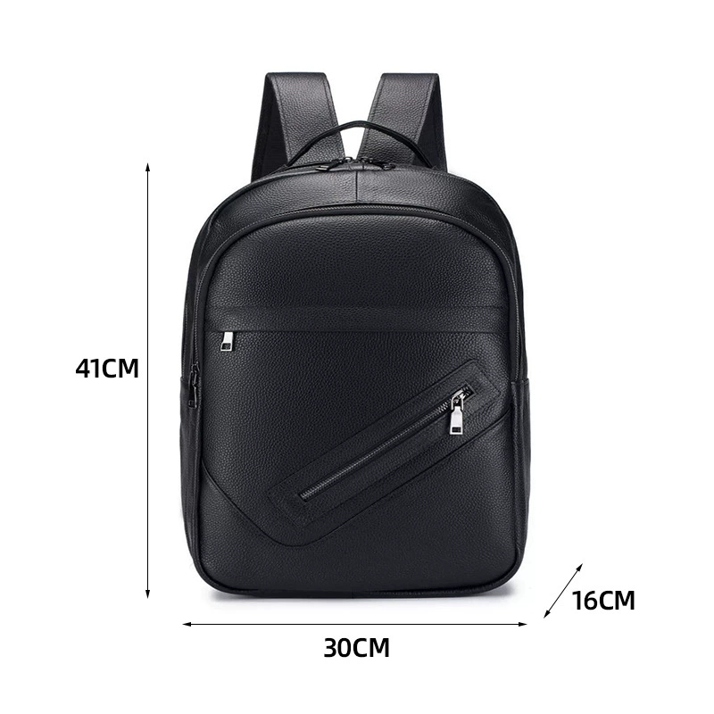 Czarny plecak na laptopa z pra – Leather Work Rucksack Mens recenzja i cena