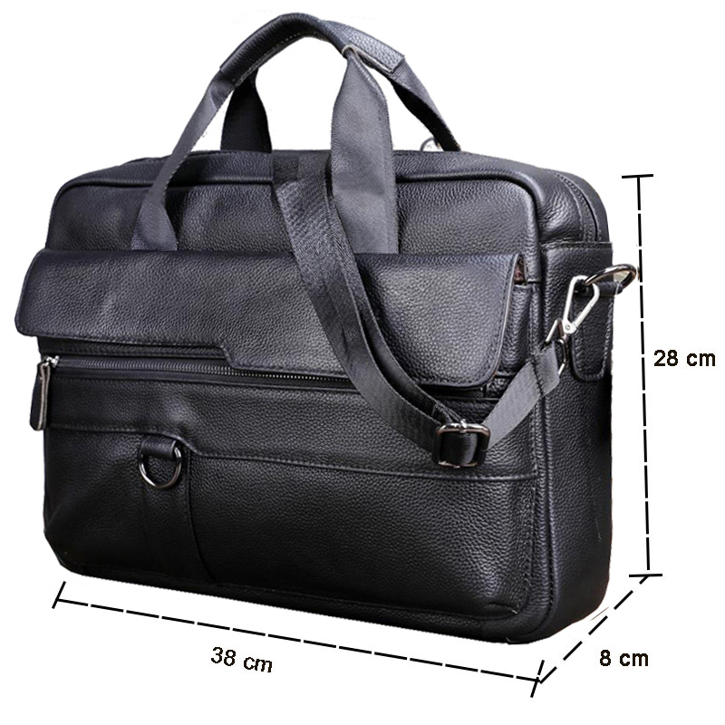 Duża męska torebka z prawdziwe – Leather Work Bag Men recenzja i cena