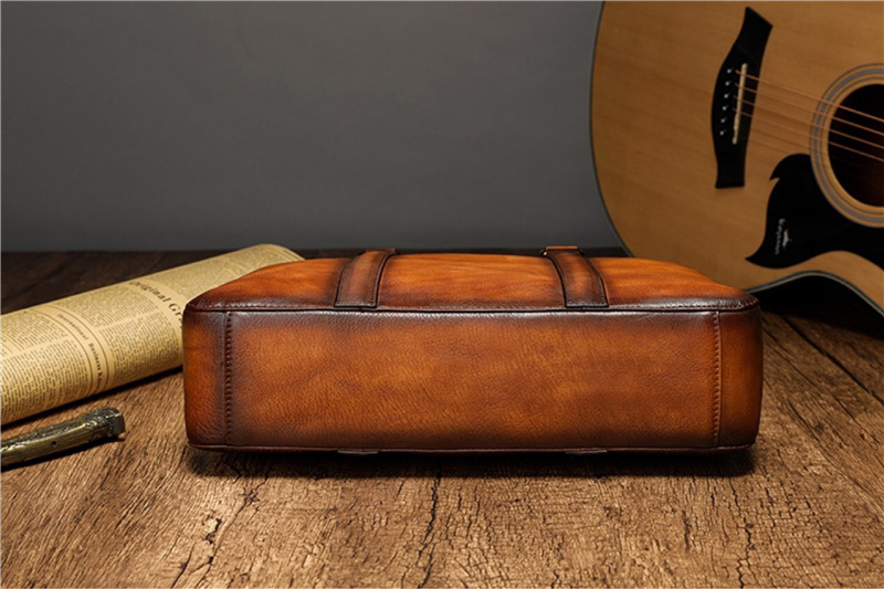 Teczka biznesowa YETTIES z naj – Leather Work Bag Men recenzja i cena