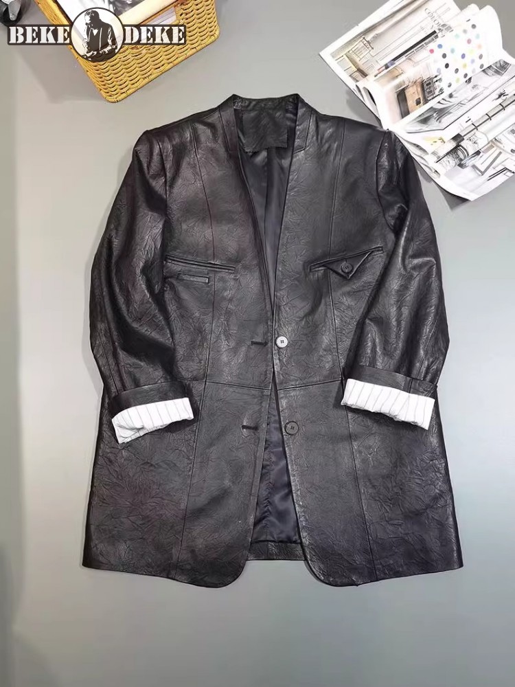 Vintage Office Ladies Autumn W – Leather Work Jacket Women'S recenzja i cena
