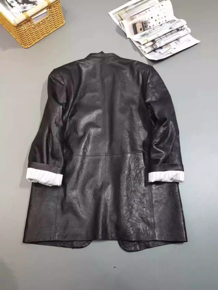 Vintage Office Ladies Autumn W – Leather Work Jacket Women'S recenzja i cena