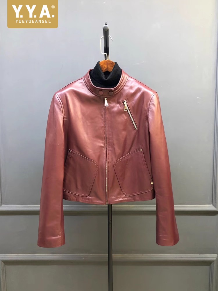 Damska kurtka skórzana z prawd – Leather Work Jacket Women'S recenzja i cena