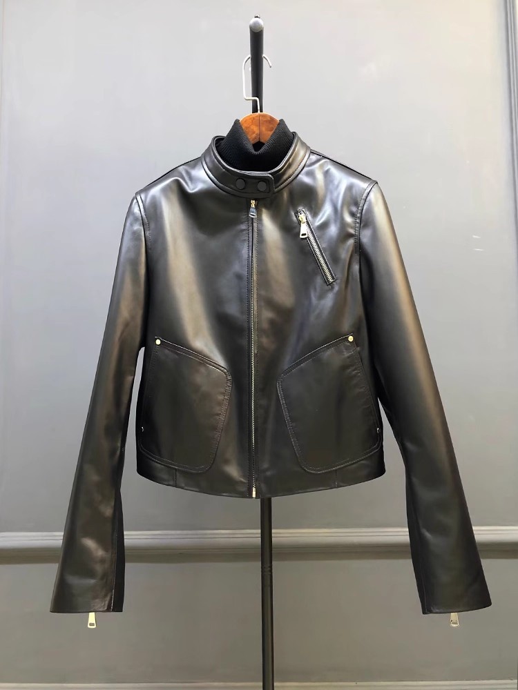 Damska kurtka skórzana z prawd – Leather Work Jacket Women'S recenzja i cena