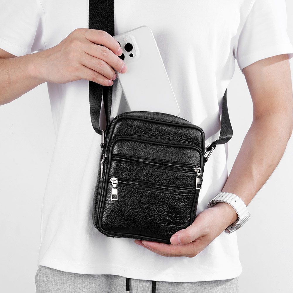 Męska torba na ramię Business  – Leather Work Bag Men recenzja i cena