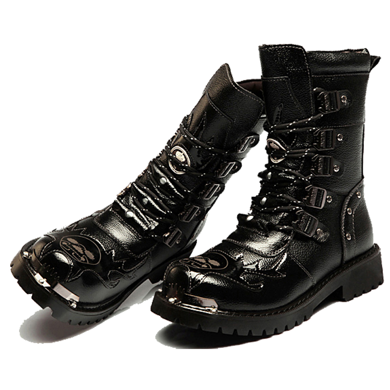 Męskie buty bojowe Nowe zimowe – Leatherwork Rivets recenzja i cena