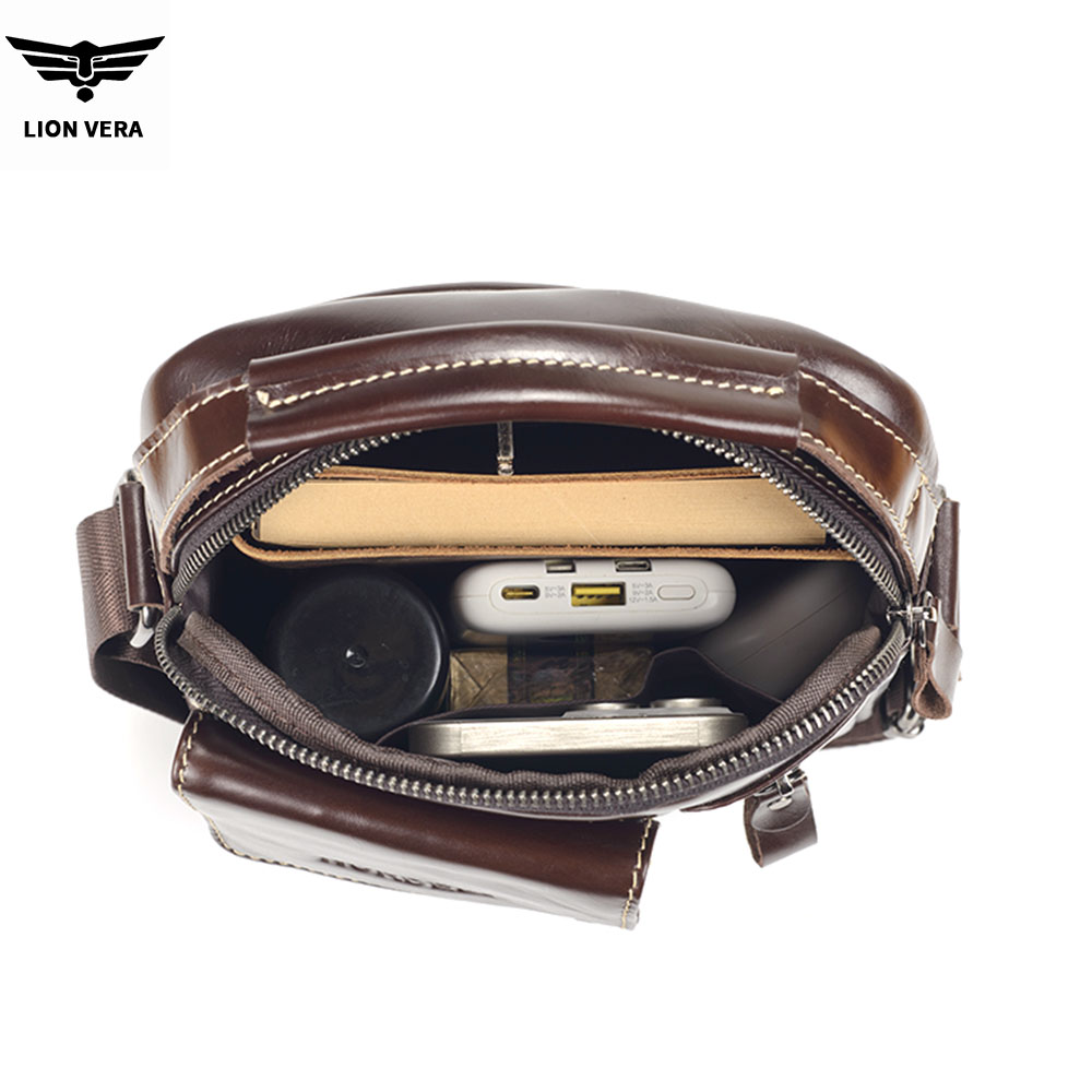 LION VERA Męska torba na ramię – Leather Work Bag Men recenzja i cena