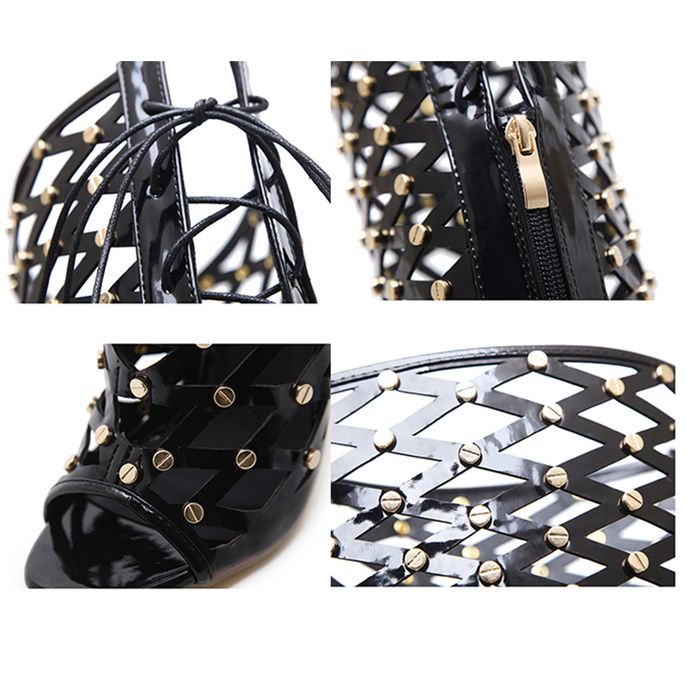 Damskie wiosenno-letnie nowe b – Leatherwork Rivets recenzja i cena