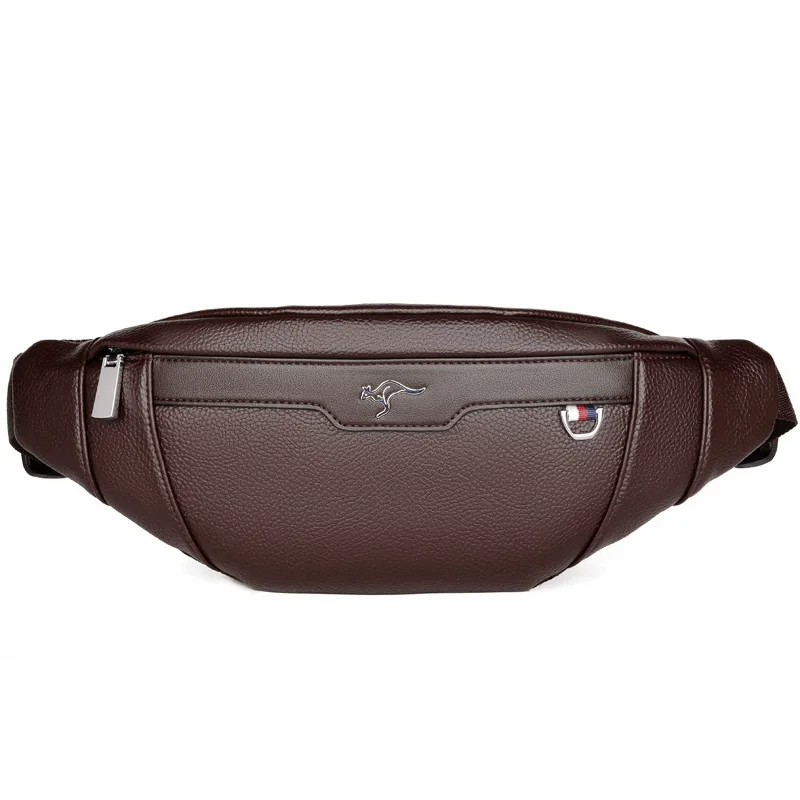 Skórzana torba biodrowa biznes – Leather Work Bag Men recenzja i cena