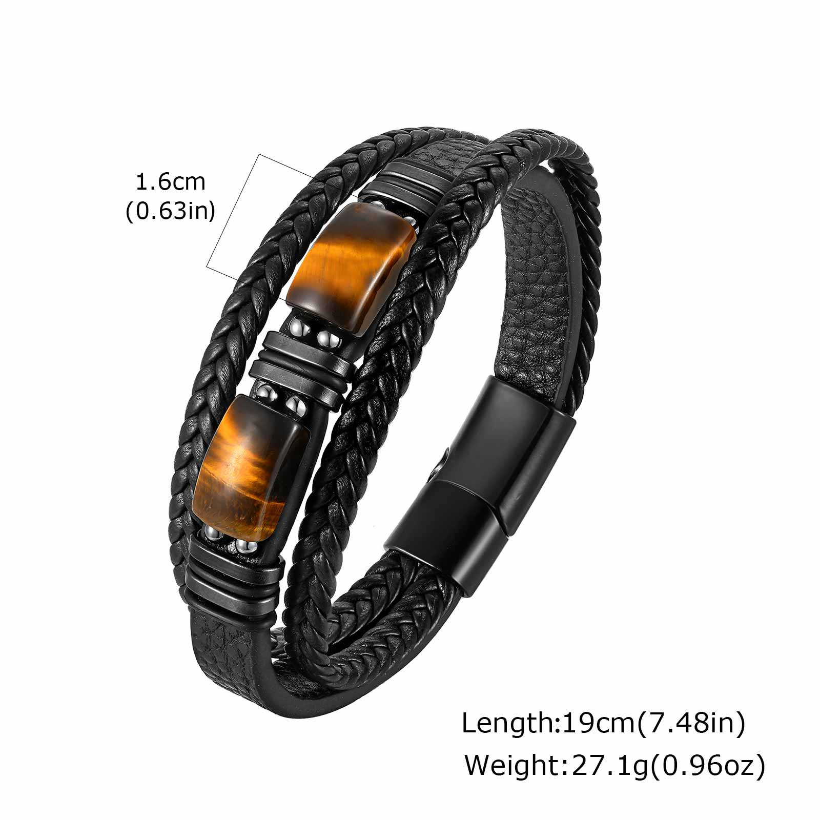 Męska pleciona skórzana branso – Leatherwork Jewelry recenzja i cena