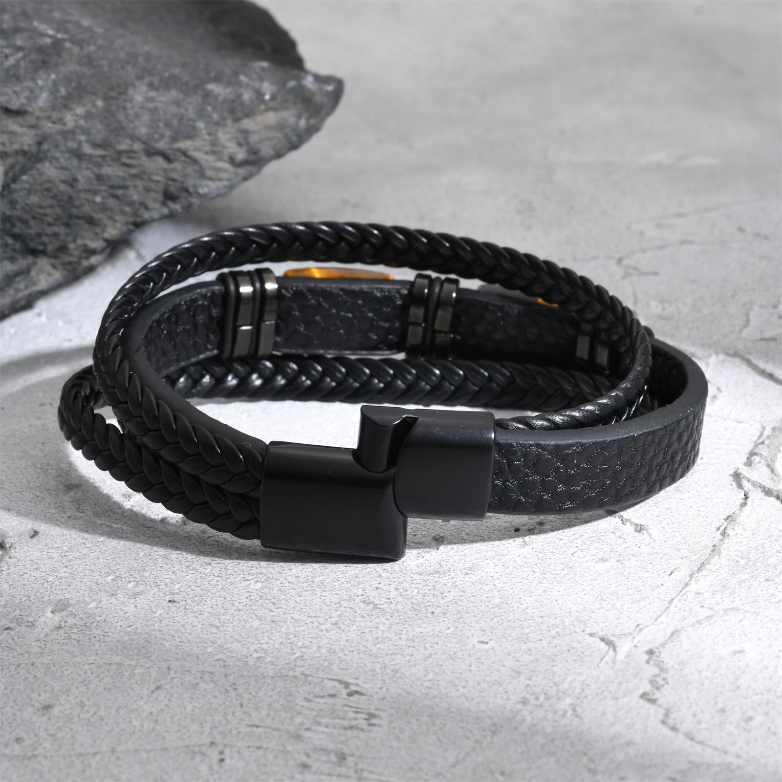 Męska pleciona skórzana branso – Leatherwork Jewelry recenzja i cena
