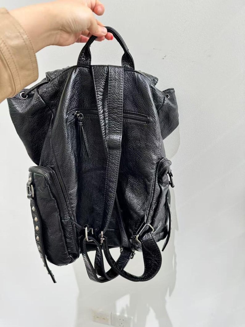 Gotycka Punkowa Torba na Ramię – Leatherwork Rivets recenzja i cena