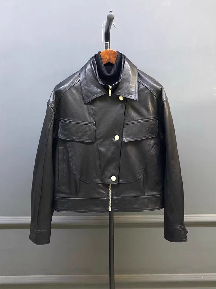 Damska kurtka robocza z podwój – Leather Work Jacket Women'S recenzja i cena
