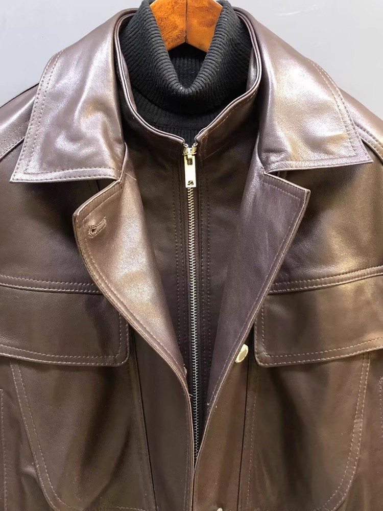 Damska kurtka robocza z podwój – Leather Work Jacket Women'S recenzja i cena