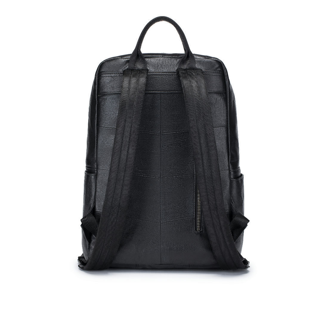 Czarny plecak męski z prawdziw – Leather Work Rucksack Mens recenzja i cena
