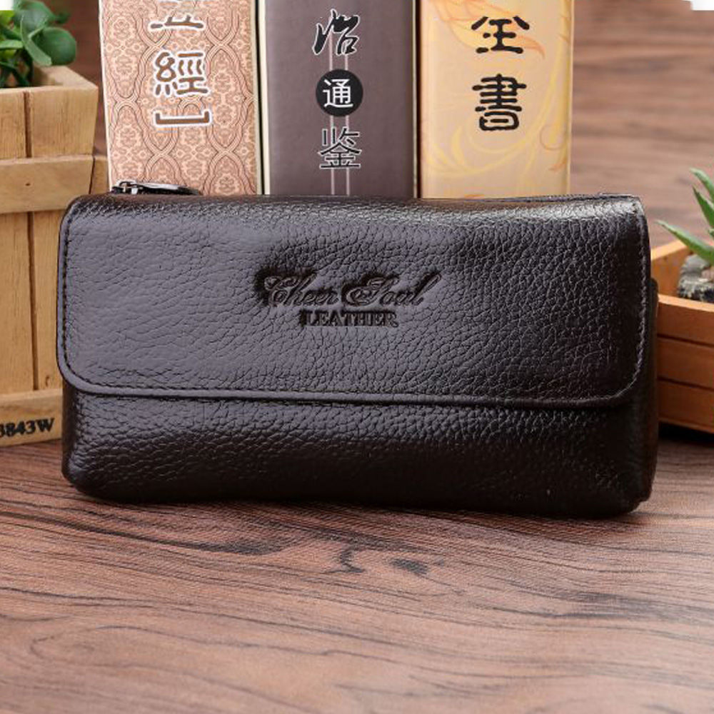 Męski pas saszetka biodrowa Fa – Leather Work Bag Men recenzja i cena
