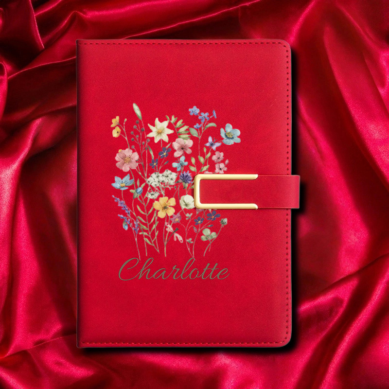 Notes A5 z kwiatowym monograme – Leatherwork Journal recenzja i cena