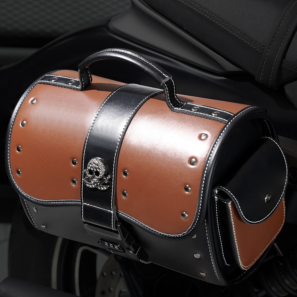 Torba motocyklowa vintage z mo – Leatherwork Rivets recenzja i cena