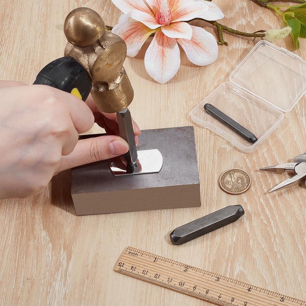 3 szt. Metalowe stemple do wyb – Leatherwork Jewelry recenzja i cena