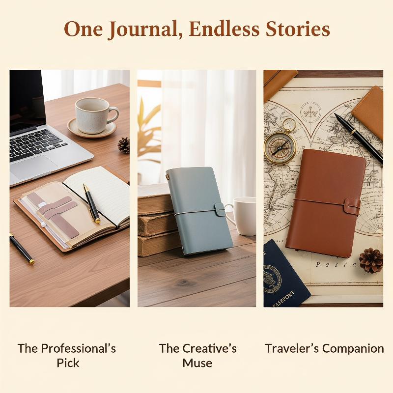 Notes z miękką okładką z ekosk – Leatherwork Journal recenzja i cena