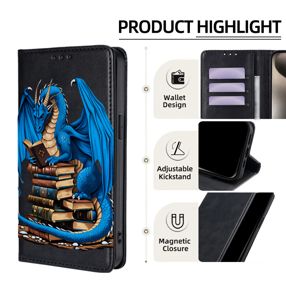 Etui ochronne z motywem smoka  – Leatherwork Drawing recenzja i cena