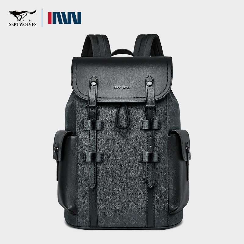 Septwolves Wysokiej Jakości Bi – Leather Work Rucksack Mens recenzja i cena