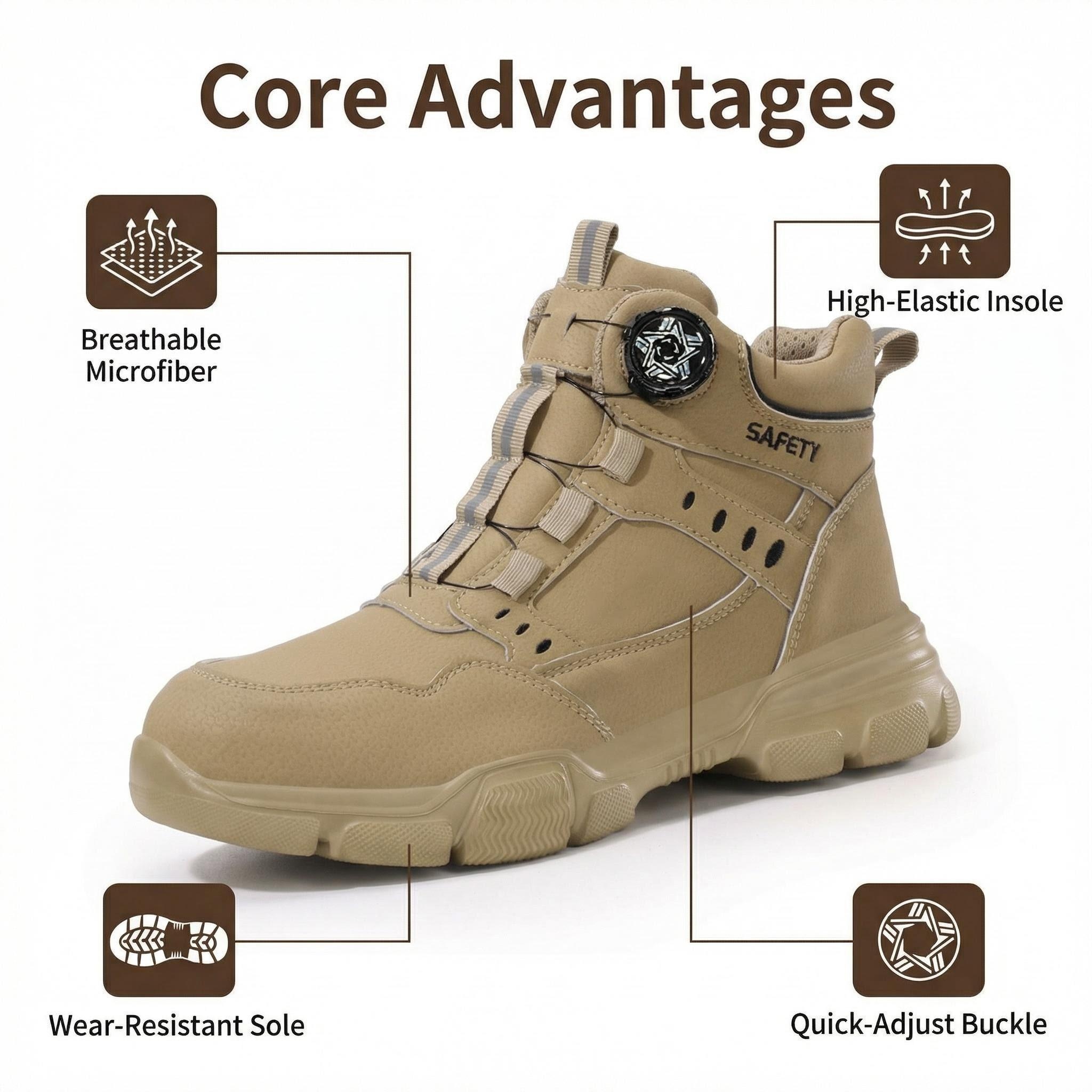 Wodoodporne skórzane buty robo – Leatherwork Rivets recenzja i cena