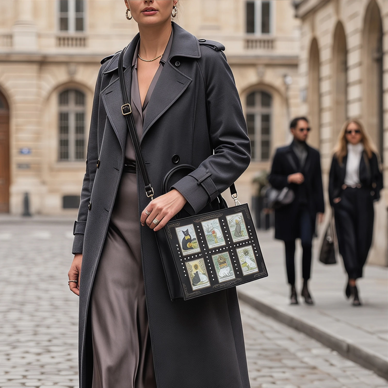 Torba typu tote z nadrukiem ko – Leatherwork Rivets recenzja i cena