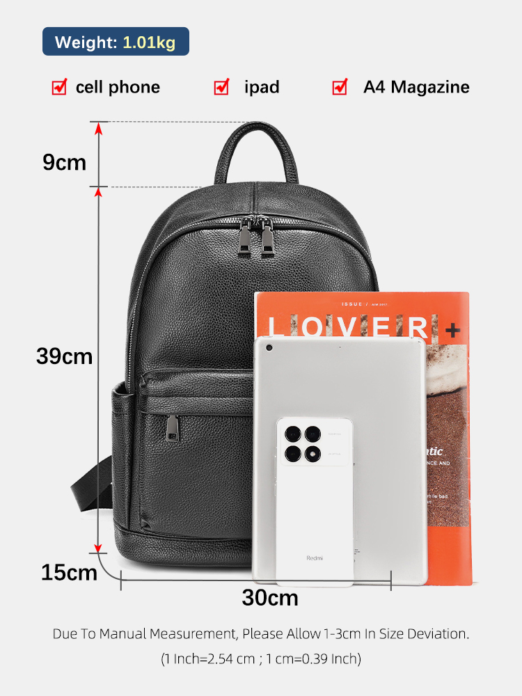 Plecak męski Zency ze skóry by – Leather Work Rucksack Mens recenzja i cena